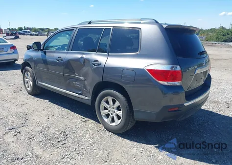 2011 Toyota Highlander Se V6 из США, поврежденный, VIN 5TDBK3EH7BS077516